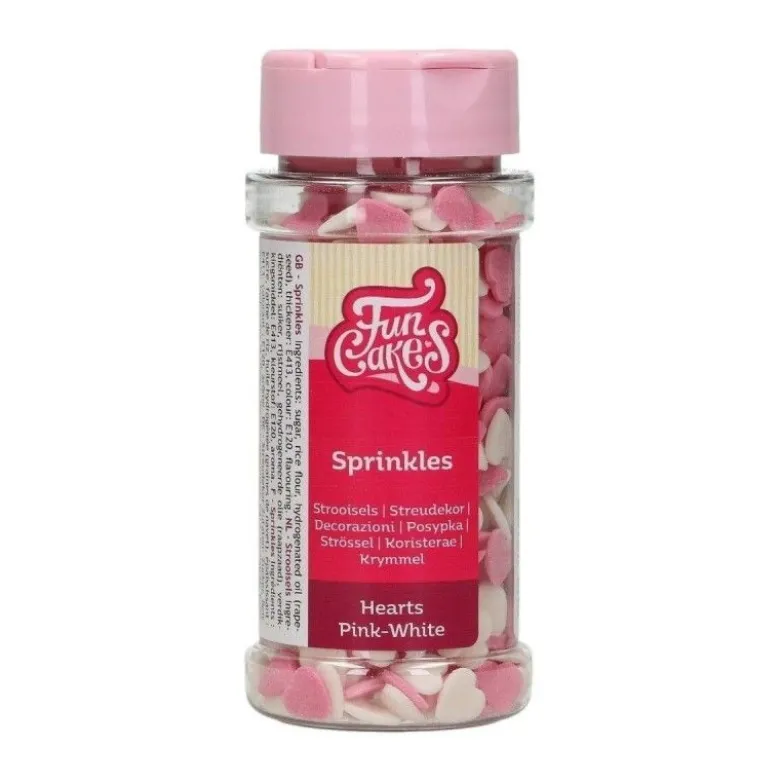 Décors sucrés coeur 60g - FunCakes