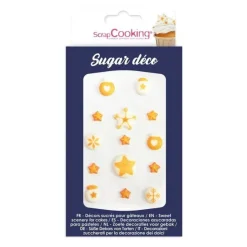 Décors sucrés dorés - ScrapCooking