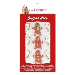 Décors sucrés pain d'épices x9 - ScrapCooking