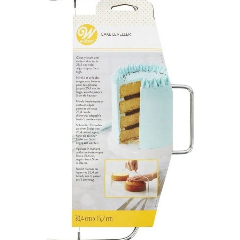 Découpe gâteau génoise 25cm - Wilton