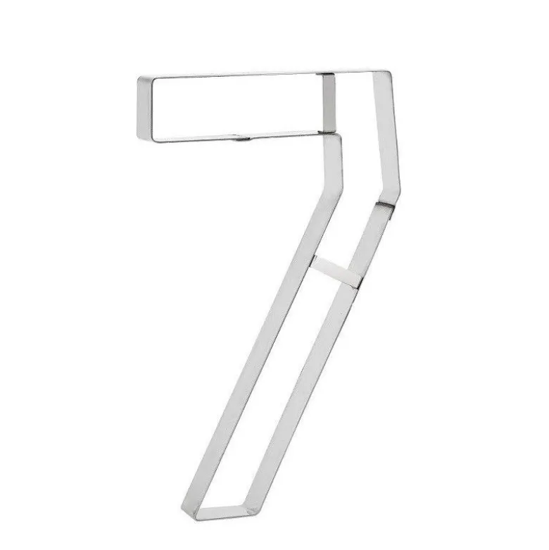 Découpoir Chiffre 7 inox Number Cake