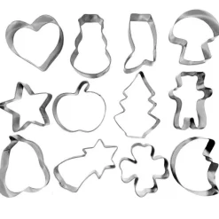 Découpoir et emporte-pièce assortis x12 - Patisse