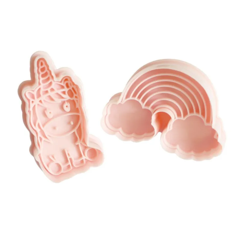 Découpoirs éjecteurs Licorne - Scrapcooking
