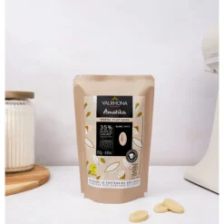 DDM Courte Chocolat de Couverture Blanc Amatika 35% 250g - Valrhona