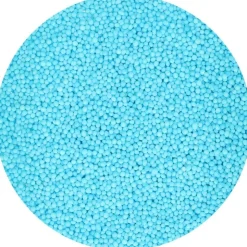 DDM Courte Mini billes en sucre bleu clair 80g - FunCakes