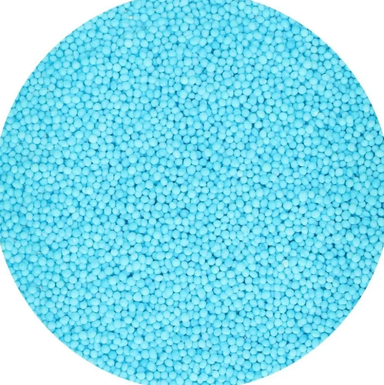 DDM Courte Mini billes en sucre bleu clair 80g - FunCakes