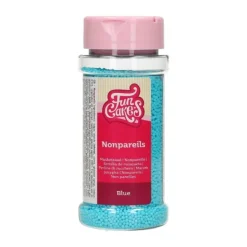 DDM Courte Mini billes en sucre bleu clair 80g - FunCakes