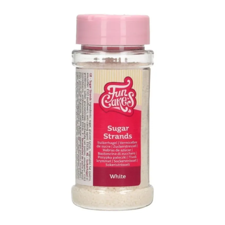 DDM Courte Vermicelles sucre blanc 80g - Funcakes