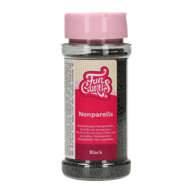DDM Dépassée Mini billes en sucre noir 80g - FunCakes