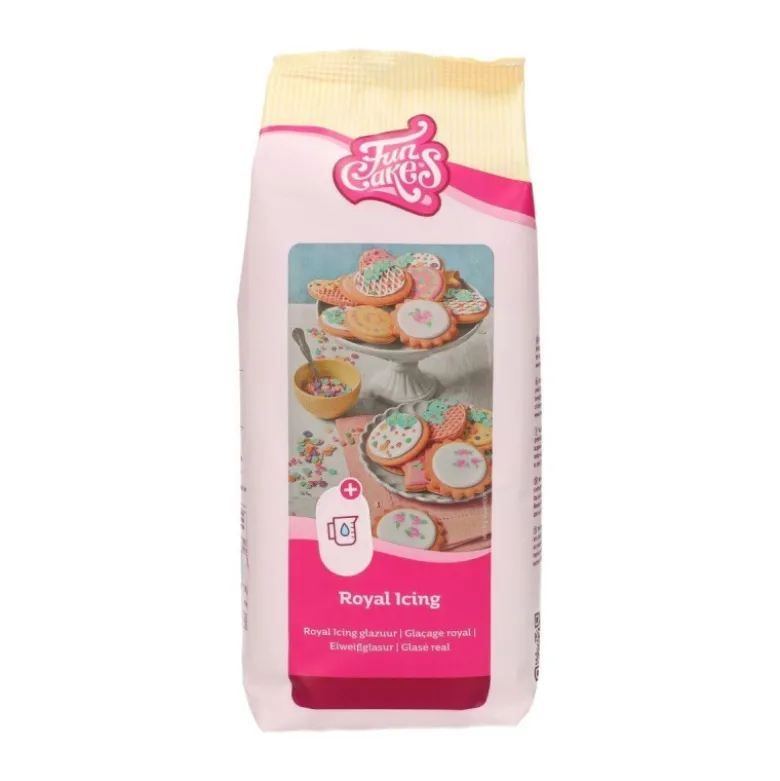 DDM Dépassée Préparation glaçage royal 900g - FunCakes