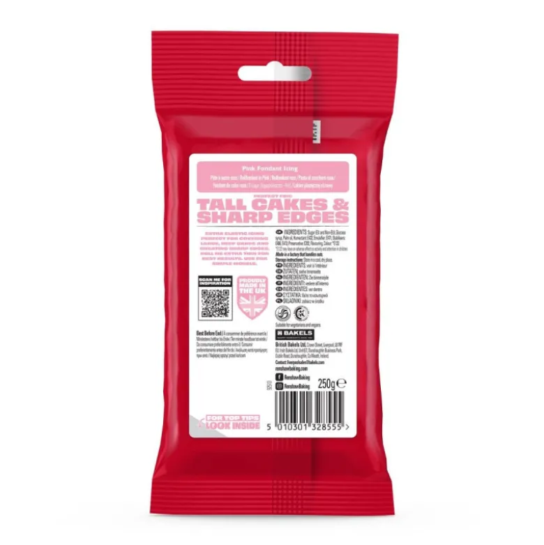 DDM Dépassée Pâte à Sucre Extra Rose 250g - Renshaw