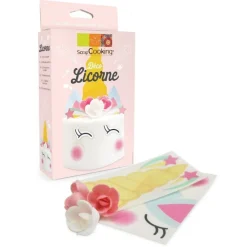 DLUO Dépassée Décoration azyme Licorne x12 - ScrapCooking