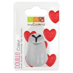 Douille Coeur inox - ScrapCooking