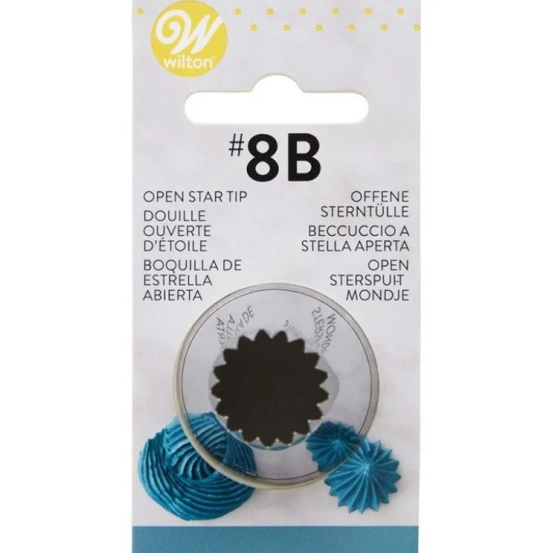 Douille décoration étoile 8B - Wilton