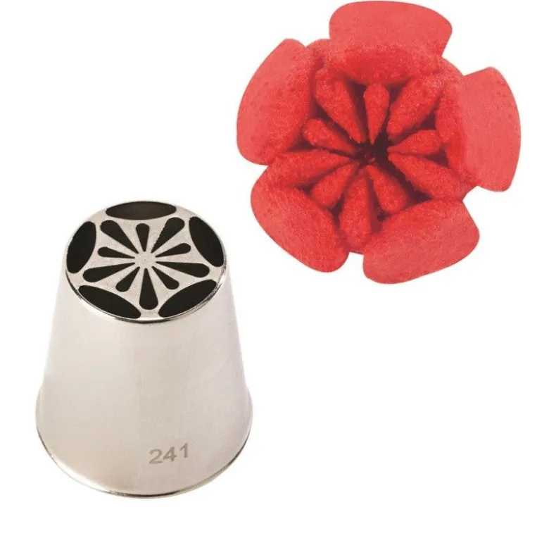 Douille Fleur inox n°241
