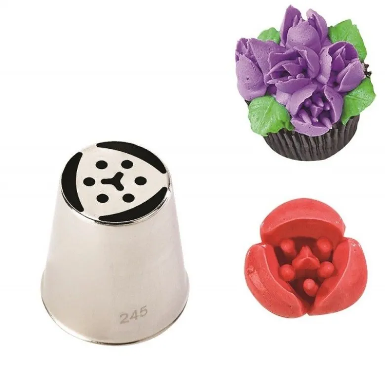 Douille Fleur inox n°245