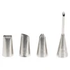 Douille inox déco x4 - Patisse