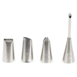 Douille inox déco x4 - Patisse