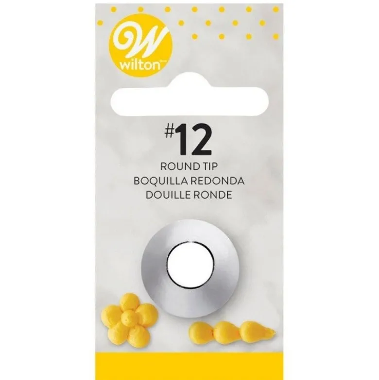 Douille à pâtisserie ronde unie 12 - Wilton
