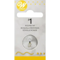 Douille pâtisserie ronde unie 1 - Wilton