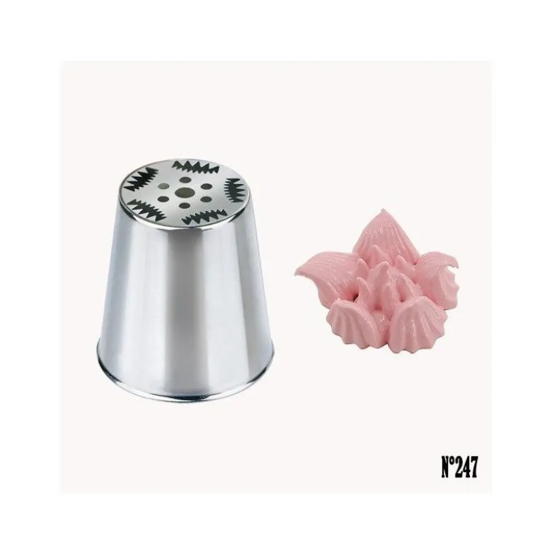 Douille Russe Fleur Cactus n°247 - De Buyer