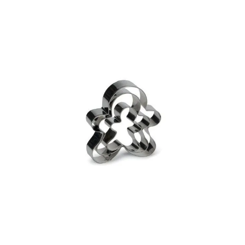 Emporte-pièce inox Gingerman x3 - Patisse