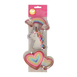 Emporte-pièce Licorne x3 - Wilton
