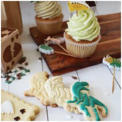 2 Emporte-pièces avec Ejecteurs Dinosaure - Scrapcooking
