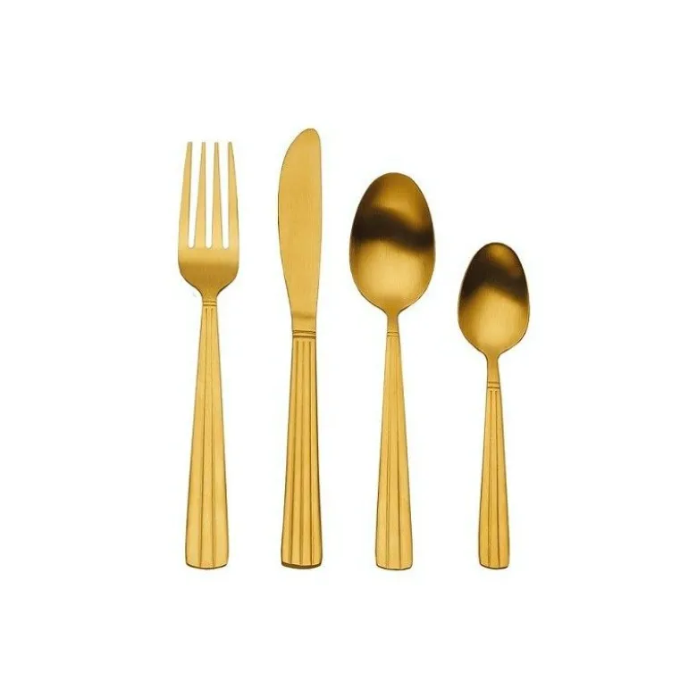 Ensemble de couverts Or x16 - Mikasa