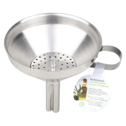 Entonnoir inox avec filtre amovible D10,5cm - Chevalier