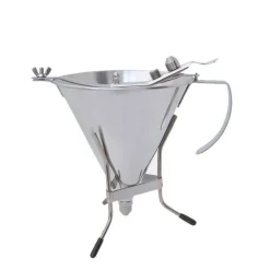 Entonnoir à piston Kwik Pro 1,5L + support - De Buyer