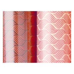 Feuille de transfert chocolat rouge x10
