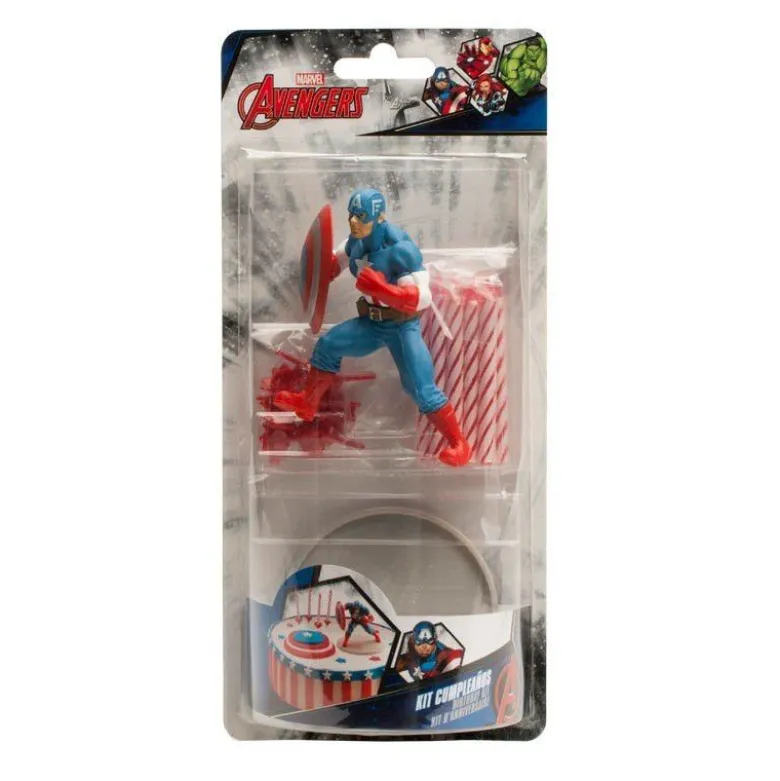 FIN DE SERIE Kit décoration Captain America - DeKora