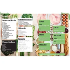 FIN DE SERIE Livre recettes En 2h Cuisine pour toute la semaine - Hachette Cuisine
