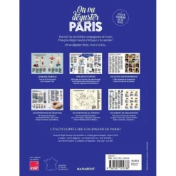 FIN DE SERIE Livre recettes On va déguster Paris - Marabout