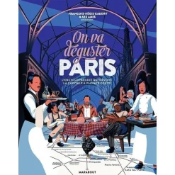 FIN DE SERIE Livre recettes On va déguster Paris - Marabout
