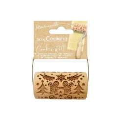 FIN DE SERIE Mini rouleau empreintes pain d'épices - ScrapCooking