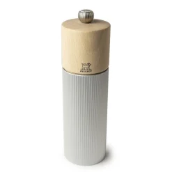 FIN DE SERIE Moulin à sel aluminium Line naturel 18cm - Peugeot