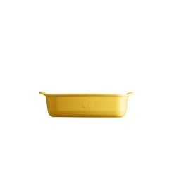 FIN DE SERIE Plat à four rectangulaire individuel 22 cm jaune Provence - Emile Henry