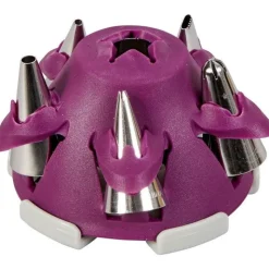 FIN DE SERIE Set 6 douilles Gâteau + boite rangement - Wilton