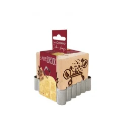 FIN DE SERIE Tampon à biscuit bois Sorcier et découpoir - ScrapCooking