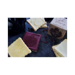 FIN DE SERIE Tampon à biscuit bois Sorcier et découpoir - ScrapCooking