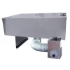 Fumoir inox complet 60x40cm De Buyer