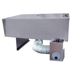 Fumoir inox complet 60x40cm De Buyer