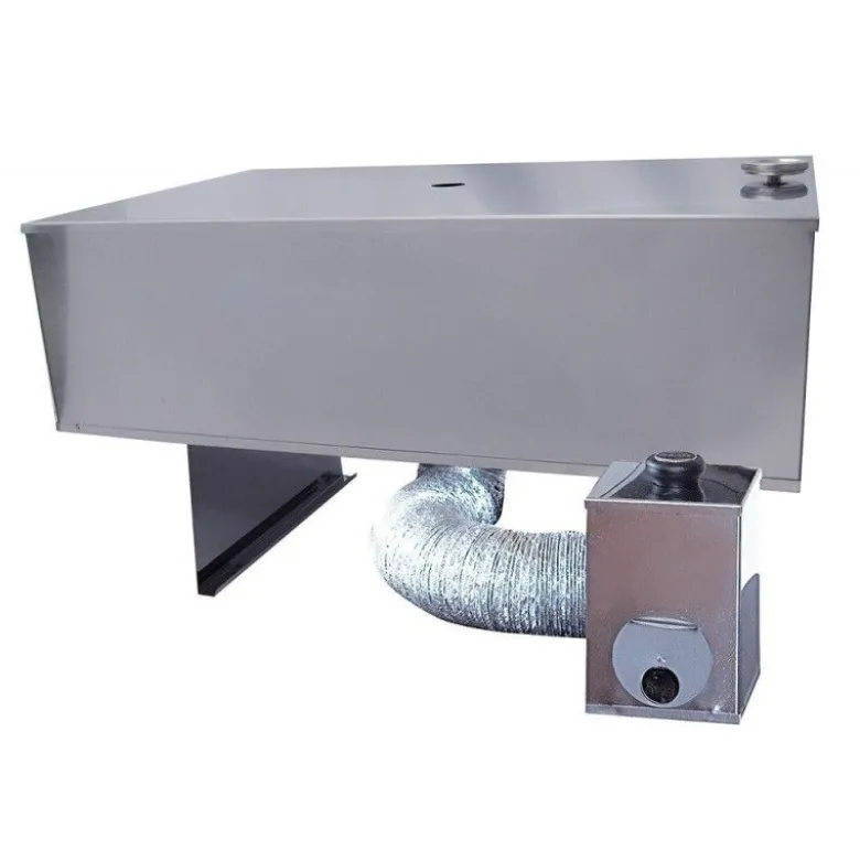 Fumoir inox complet 60x40cm De Buyer