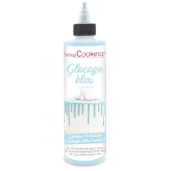 Glaçage bleu prêt à l'emploi goût choco 130g - ScrapCooking