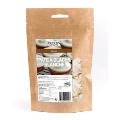 Glaçage chocolat blanc 250g - Trésors de chefs