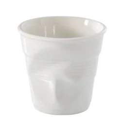Gobelet Froissé blanc 8cl - Revol