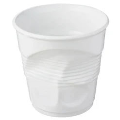 Gobelet froissé 18cl Blanc - Revol