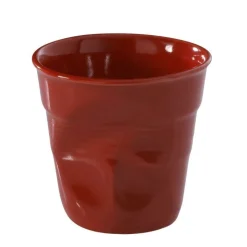 Gobelet froissé 18cl Rouge Piment - Revol